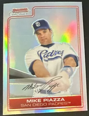 2006 Bowman Chrome Mike Piazza Refractor #86 • $3.99
