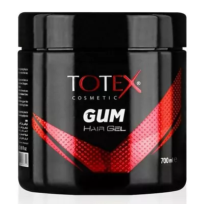 Totex Hair Styling Gumgel Gummy Super Hold Edge Control Red Hair Gum Gel 700ml • £7.99