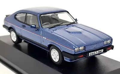 Vanguards 1/43 Ford Capri Mk3 2.8 Injection Special Paris Blue Model Car • £44.99