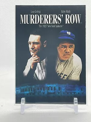 2021 Topps Archives Babe Ruth & Lou Gehrig Murderers Row #MPC-9 HOF NY Yankees • $0.99