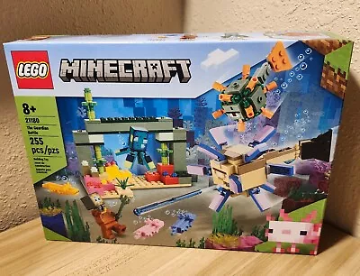 Lego Minecraft  The Guardian Battle  #21180 NEW  • $20.99