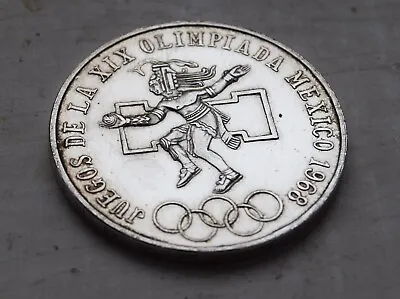 Mexico 1968 25 Pesos / Olympics - Lovely Coin • £11.99