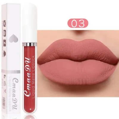 £2.99 • Buy 18 Colors Long Lasting Waterproof Lipstick Velvet Matte Liquid Beauty Make Up UK