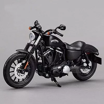 Maisto Motorcycle Harley Davidson 2014 Sportster Iron 883 Black Scale 1:12 Model • $39.95