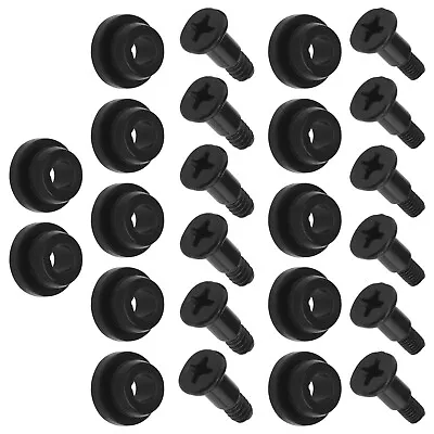 12 Sets Laptop Hard Drive Screws With Rubber Washer Kit For HDD SSD Motherboard • £8.06