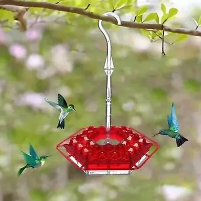 Shirem Hummingbird Feeder Charming Wind Chimes Hummingbird Feeders Garden Decor • $12.99