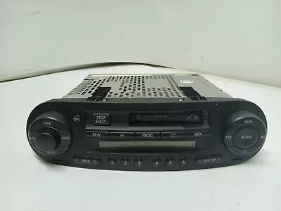 2000-2004 Volkswagen VW Beetle Radio Cassette Player Stereo PU-1667A-A OEM 72254 • $59.99