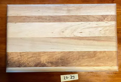 UNIQUE MAPLE HARDWOOD  EDGE Grain Cutting Board 1.75 X 11.50 X 18.50 In BY ME • $55.99