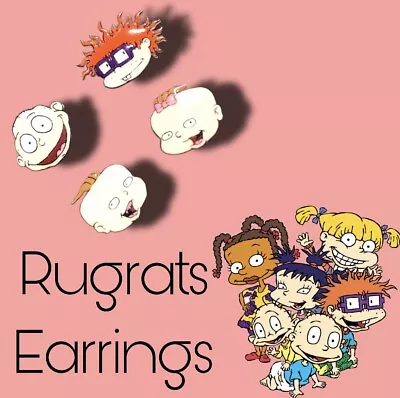 R U G R A T S 90’s Cartoon Stud Earrings • $14