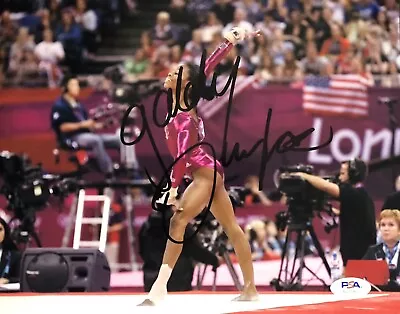 Gabrielle Gabby Douglas Signed Auto Olympic Gold 8x10 Photo Gymnastics Psa/Dna • $99.99