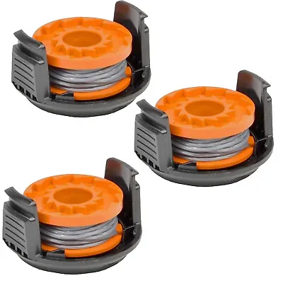 Line Spool & Cover For QUALCAST CGT183A CGT18LA1 CGT36LA Strimmer Trimmer X 3 • £26.29