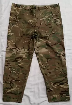 British Military Goretex Wet Weather Trousers MTP Multicam Camo XL 85/112/128 • $45