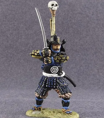 Miniature Figure Metal Medieval 1/32 Japan Samurai Painted Tin Toy Soldiers 54mm • $74.90