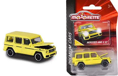 Majorette Mercedes Benz G63 AMG Yellow 1/64 • $3.99