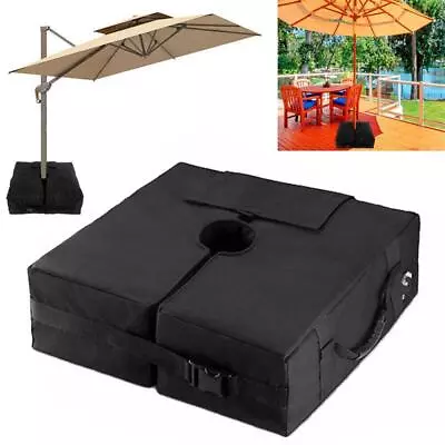 Heavy Umbrella Base Sandbag Parasol Stand Weights For Banana Hanging Cantilever • £10.16