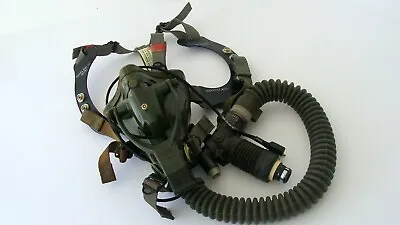 Vietnam Era USAF 1970s Oxygen Flight Mask MBU-5/P With JULIET Harness  • $236