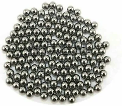 £3.49 • Buy 6mm 1/4  Catapult / Slingshot Ammo Steel Ball Bearings Pack Of 100 