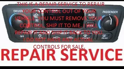 1997-2003 Corvette Climate Control Screen Repair Rebuild C5 98 99 00 01 02 1998  • $34.99