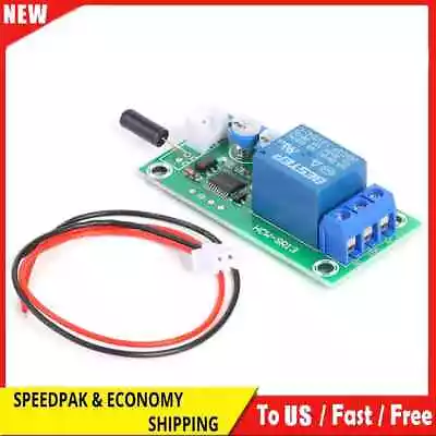 DC 12V Relay Switch Module DIY Alarm System Adjustable Vibration Sensor Board • $7.07