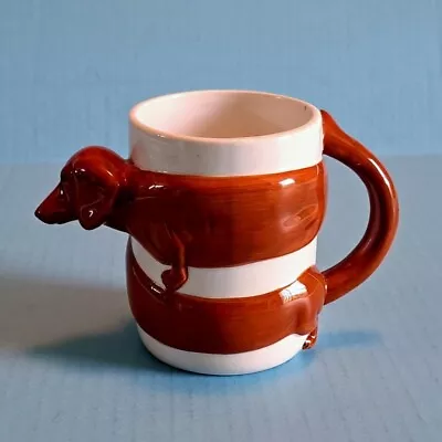 New Red Dachshund Ceramic Coffee Cup - Mug • $18