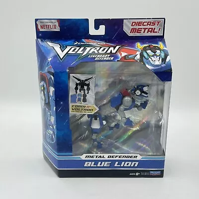 Rare 2017 New Voltron Legendary Defender Blue Lion Metal Defender MIB • $38