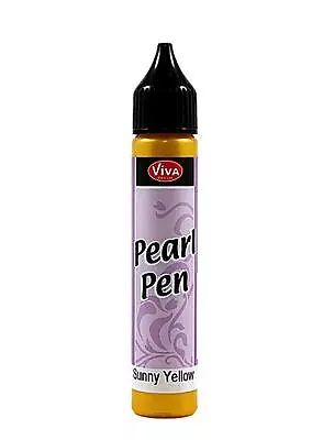 NEW Viva Decor .8-ounce Pearl Color Pen In Sunny Yellow! • $12.75