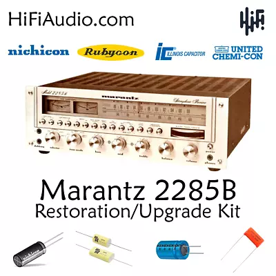 Marantz 2285B Receiver Rebuild Restoration Recap Service Kit Fix Repair  • $158