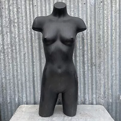 Vintage Shop Display Female Lady Torso Dressmakers Mannequin Tailors Dummy • $87.80