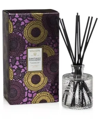 Voluspa SANTIAGO HUCKLEBERRY Home Ambience Diffuser ~ 3.4 Fl.oz. (100ml) • $30.99