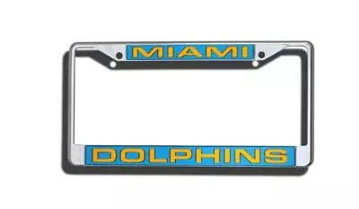Miami Dolphins License Plate Laser Frame • $21.99
