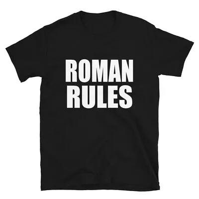 ROMAN Rules Son Daughter Boy Girl Baby Name TShirt • $25.88