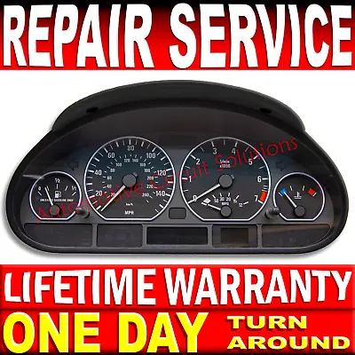 BMW 330 328 325 323 M3 Dash Speedometer Instrument Gauge Cluster REPAIR SERVICE* • $199.99