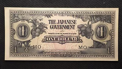 Malaya - Japanese Occupation -10 DOLLAR**NICE  NOTE **FREE SHIPPING  0686 • $3