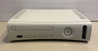 Microsoft Xbox 360 White Console AS-IS No HDD Red Ring Of Death For Parts 1 • $23.99
