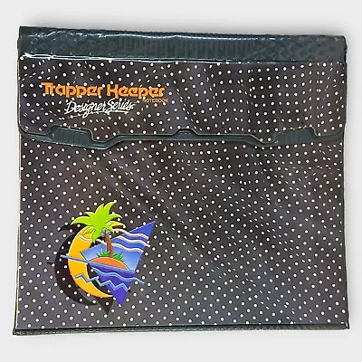 Vintage Mead Trapper Keeper Notebook Designer Series Beach Palm Tree 90’s • $19.99