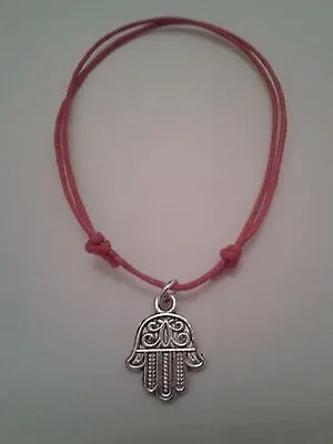 Hand Of Hamsa/Fatima/ProtectionGood Luck CharmRed Bracelet • £2.35