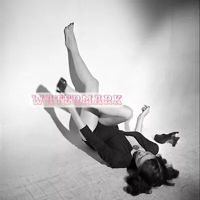 Unseen CYD CHARISSE Portrait In 1943 Pro Pigment Print (8.5 X11 ) HI-RES Fr. Neg • $24.50