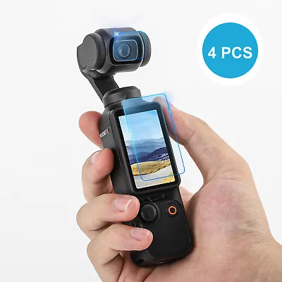 4/8 Pcs Films Display Screen Protector Action Camera Lens For DJI OSMO POCKET 3 • $9.99
