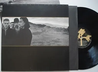 U2 The Joshua Tree NM ISLAND '87 Original Vinyl LP W/poster Inner DMM Masterdisk • $69.95