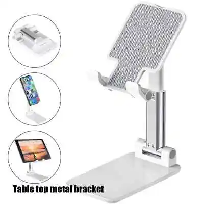 Adjustable Cell Phone Tablet Stand Desktop Holder Mount Mobile Phone IPad IPhone • $5.95