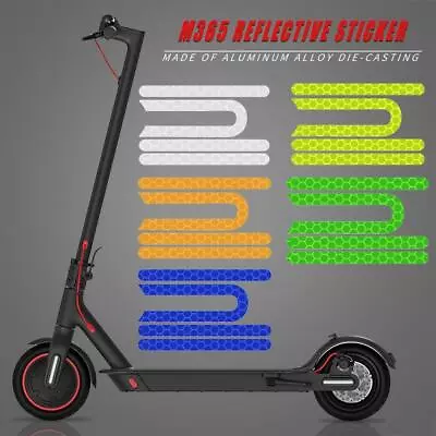 Front Rear Wheel Covers Protective Shell Reflective Stickers For Xiaomi M365 Pro • $8.29