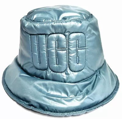 UGG Australia All Weather Quilted Bucket Hat Light Green Size L-XL New With Tag • $44