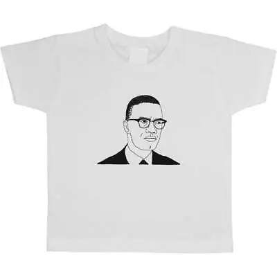 'Malcolm X' Children's / Kid's Cotton T-Shirts (TS026744) • $12.76