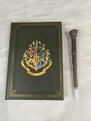 Harry Potter: Hogwarts Hardcover Journal And Wand Pen Set • $10.50