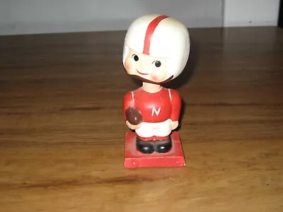 1950's Nebraska Football Player Paper Mache Nodder/Bobble Head-Japan • $79.95