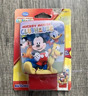 Disney Mickey Mouse Clubhouse LED Automatic Night Light - Donald - Goofy - Pluto • $4.99