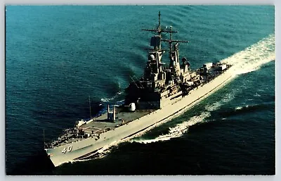 Postcard US Navy Ship - USS Mississippi - CGN-40 - Missile Cruiser • $4.12