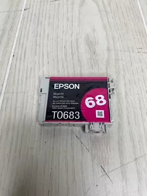 New Genuine Epson 68 Magenta Ink Cartridge Stylus CX5000 CX6000 • $6.99