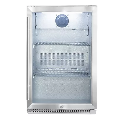 £384.92 • Buy ElectriQ 118 Litre Single Door Commercial Outdoor Use Drinks Cooler EiQ118BCKBAR