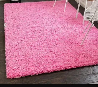 Used Floor Rugs X 2  OFF Tiffany Ikea Hot Pink • $250